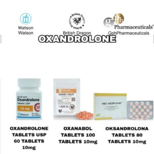 Tabletas de oxandrolona y oxanabol