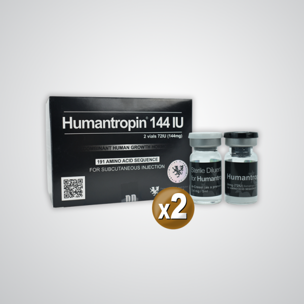 Humantropin 144 ui - 2 pzs - Hormona de Crecimiento - British Dragon