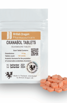 Anavar British Dragon Oxandrolona en tabletas orales de venta en México.
