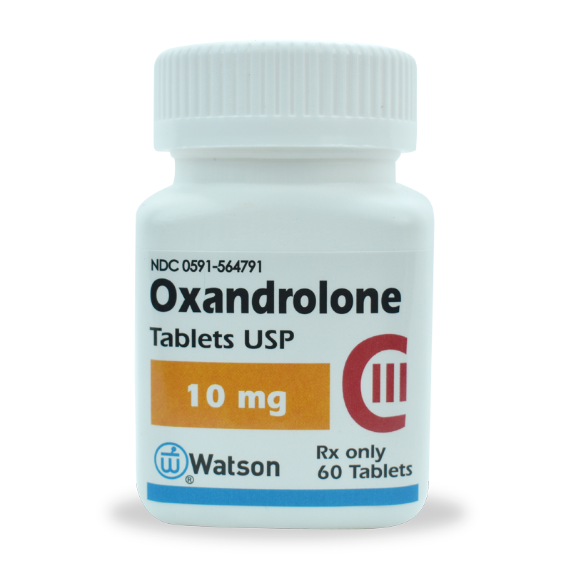 Frasco de Anavar Watson Oxandrolona de 60 tabletas de 10 mg de venta en México.